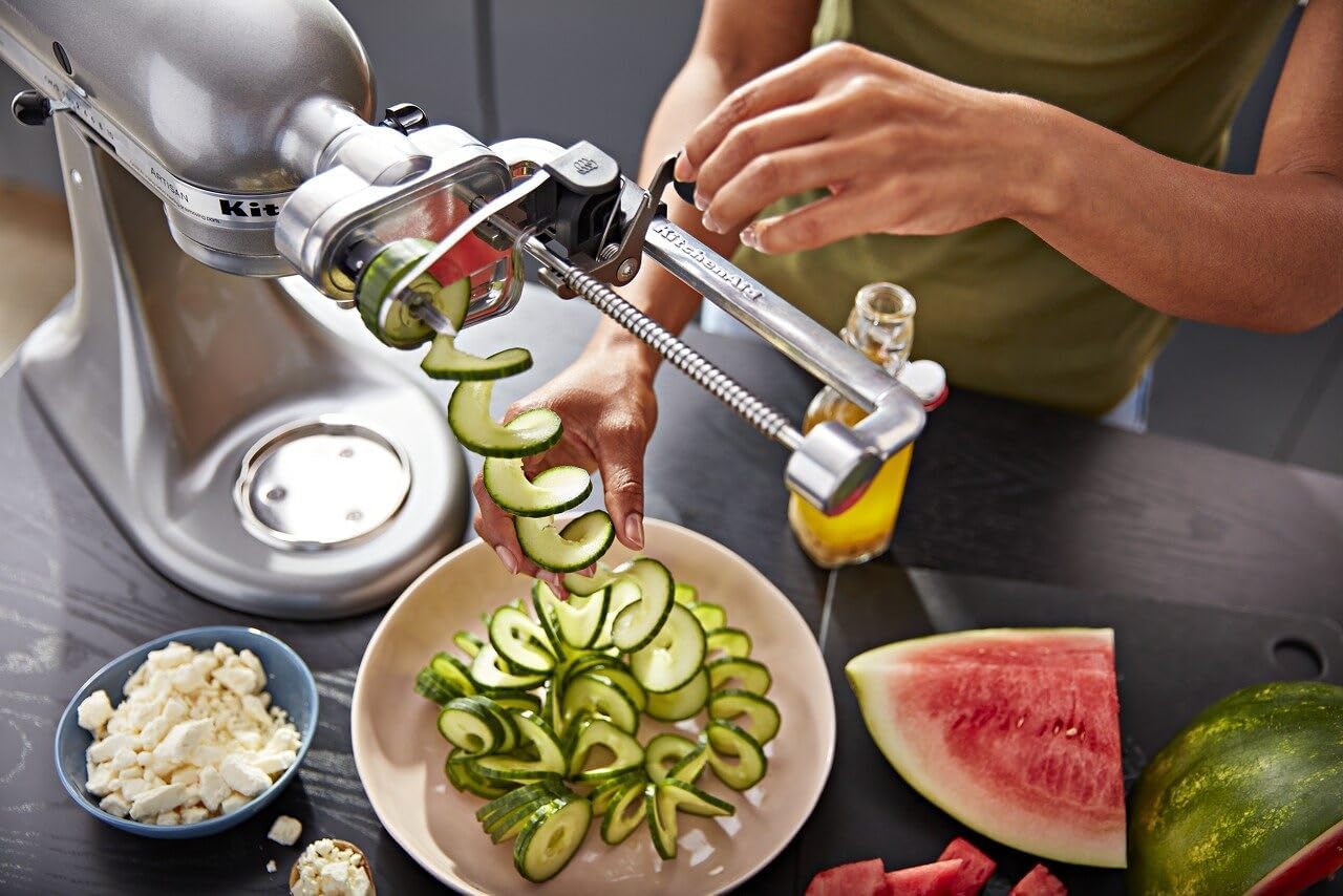 KitchenAid 7 Blade Spiralizer Plus with Peel, Core and Slice - KSM2APC - Image 2