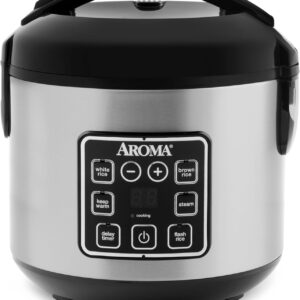 AROMA Digital Rice Cooker, 4-Cup (U...