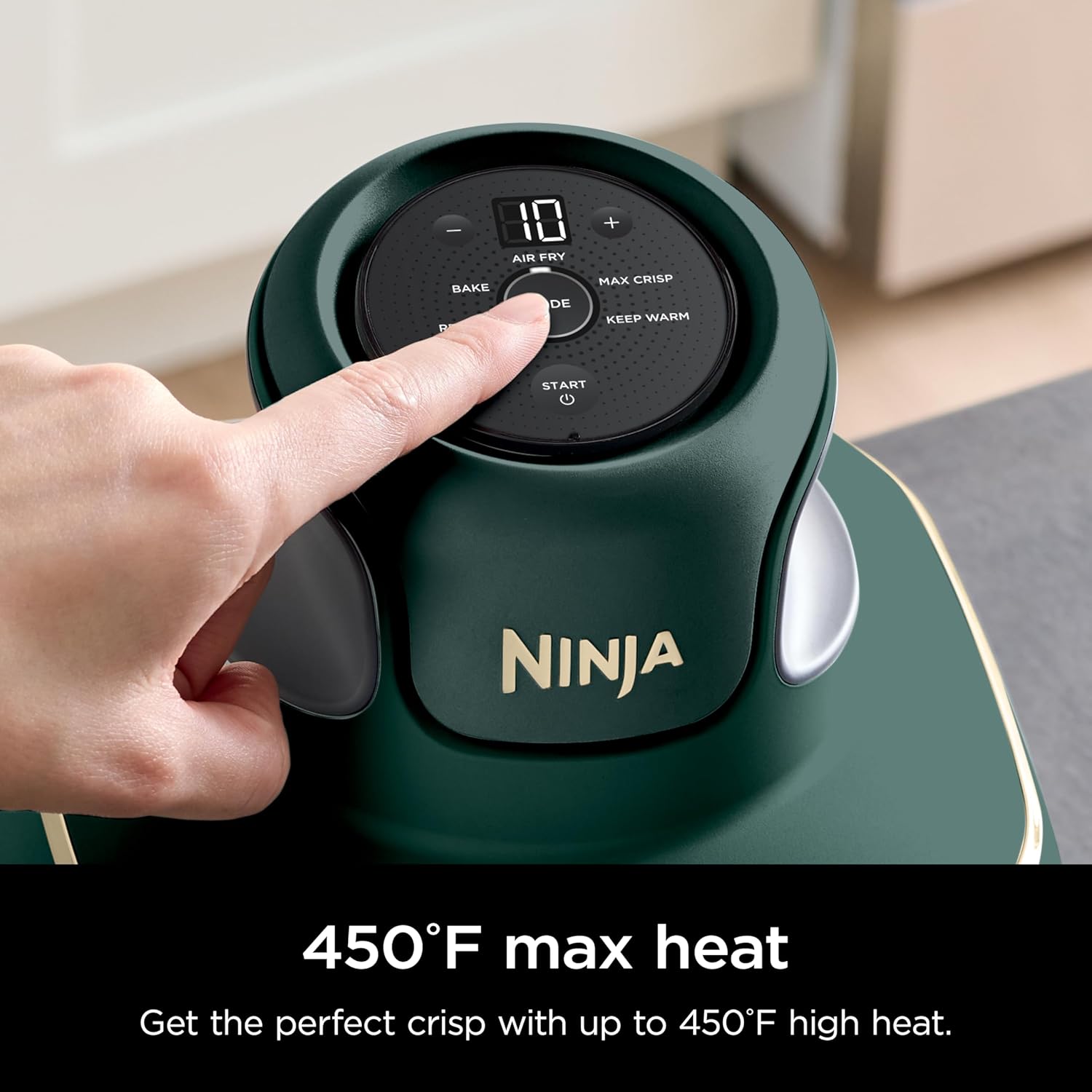 Ninja Crispi 5-in-1 Glass Air Fryer | 450°F, Nontoxic, 4QT & 6-Cup Containers & Lids | Microwave, Freezer, Dishwasher Safe | Max Crisp, Air Fry, Bake, Recrisp, Keep Warm | Brit. Racing Green, FN103BF - Image 13