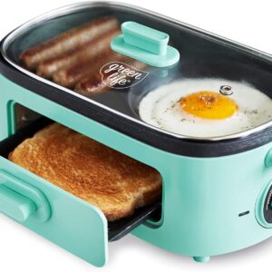 GreenLife 3-in-1 Breakfast Maker St...