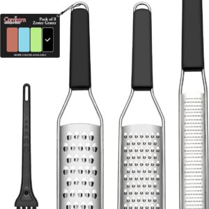 Cambom Lemon Zester Grater Three-pi...