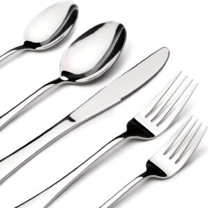 Silverware Set for 8, 40 Piece Heav...