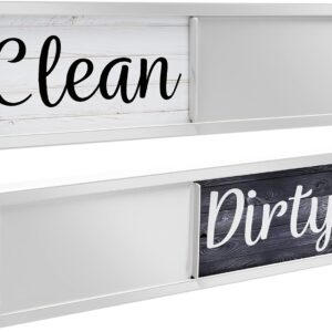 Dishwasher Magnet Clean Dirty Sign,...