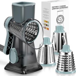 KEOUKE Rotary Cheese Grater Hand Cr...