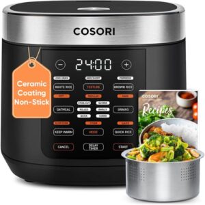 COSORI Rice Cooker 10 Cup, 24h Keep...