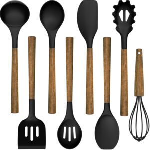 Silicone Cooking Utensil Set, Umite...