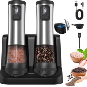 Electric Salt and Pepper Grinder Se...