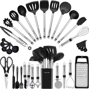 Kitchen Utensil Set-Silicone Cookin...