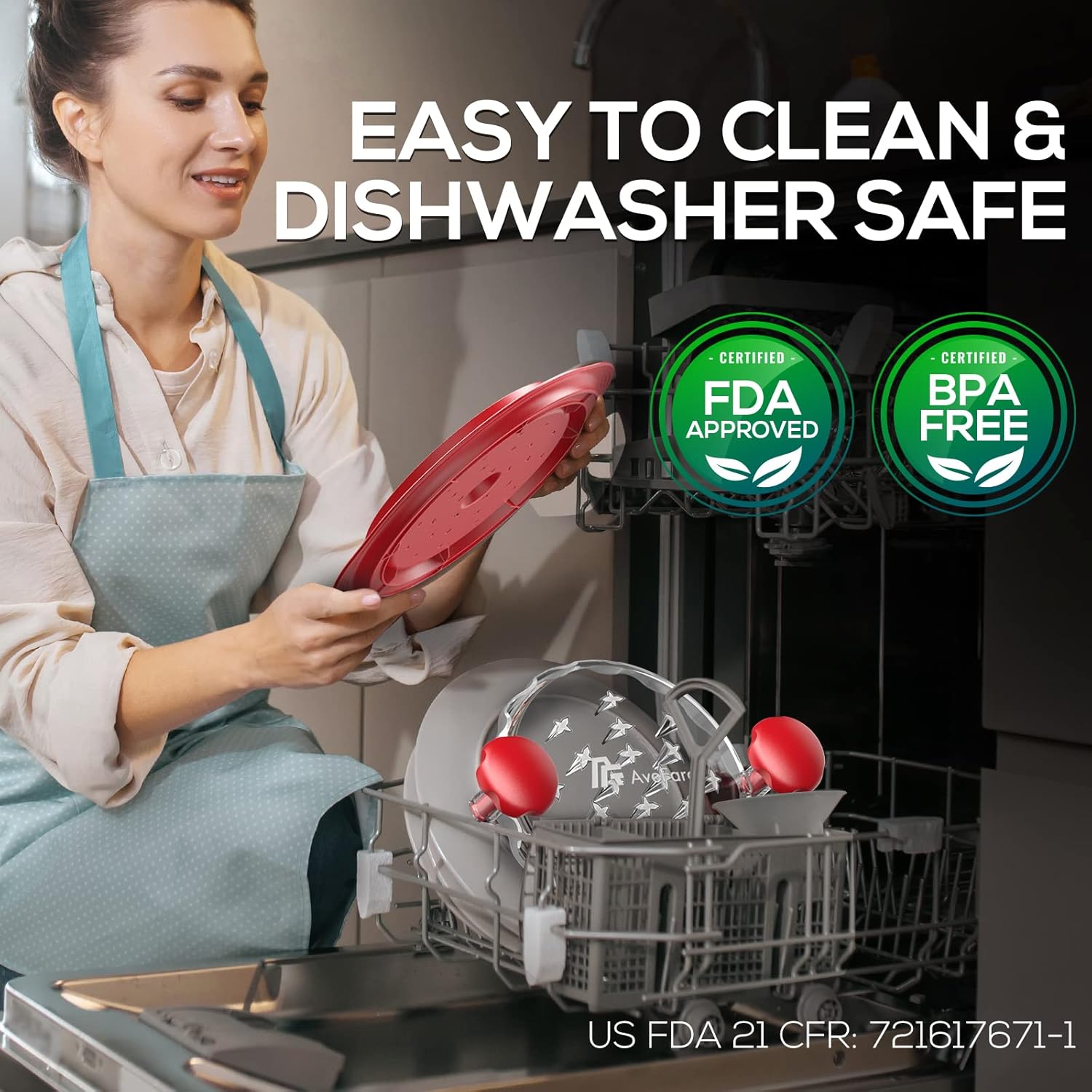 Pro Chicken Shredder, 10.8" Visible Chicken Breast Shredder Tool Twist, Large Meat Shredder Machine - Ergonomic Handle, Dishwasher Safe, Anti-Slip, Cleaning Brush, Heat Resistant, BPA Free - Image 6