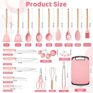 37 PCS Kitchen Utensils Set, Silico...