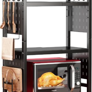 Microwave Stand, 3-Tier Expandable(...