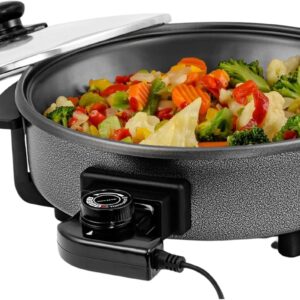 OVENTE 12 Inch Electric Skillet and...