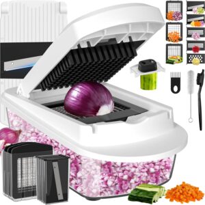 8 Blade All-in-1 Vegetable Chopper ...