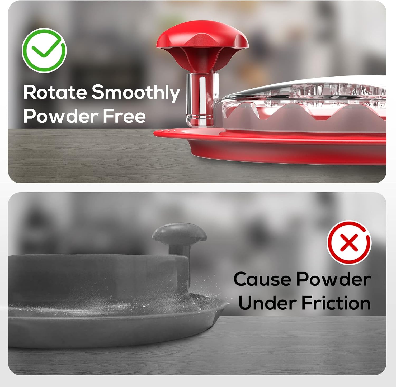 Pro Chicken Shredder, 10.8" Visible Chicken Breast Shredder Tool Twist, Large Meat Shredder Machine - Ergonomic Handle, Dishwasher Safe, Anti-Slip, Cleaning Brush, Heat Resistant, BPA Free - Image 3