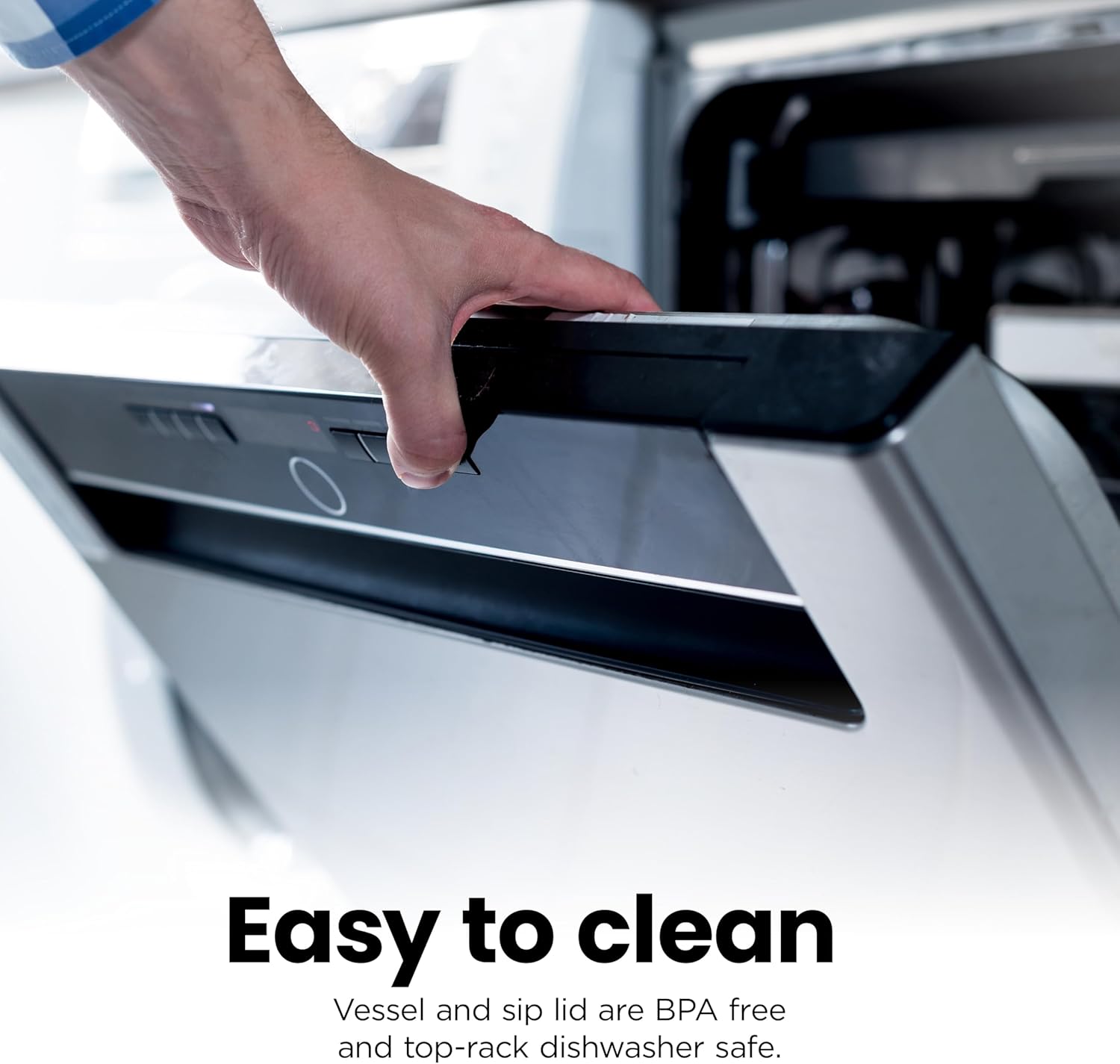 Ninja BC151EM Blast Portable Blender, Cordless, 18oz. Vessel, Personal Blender-for Shakes & Smoothies, BPA Free, Leakproof-Lid & Sip Spout, USB-C Rechargeable, Dishwasher Safe Parts, Forest Green - Image 11