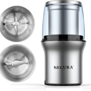 Secura Electric Coffee Grinder and ...