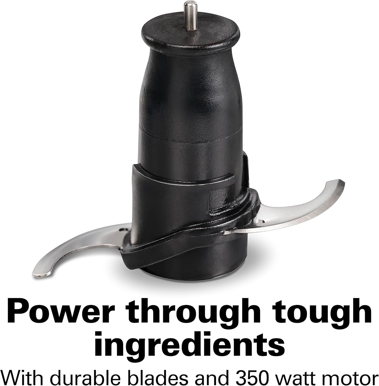 Hamilton Beach Electric Vegetable Chopper & Mini Food Processor, 3-Cup, 350 Watts, for Dicing, Mincing, and Puree, Black (72850) - Image 6