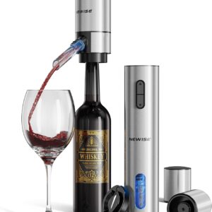 Rechargeable Electric Wine Gift Set...