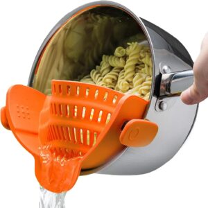 Kitchen Gizmo Snap N Strain Clip On...