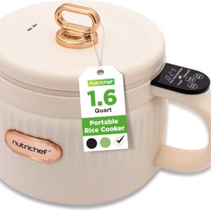 NutriChef 1.6 QT Portable Electric ...