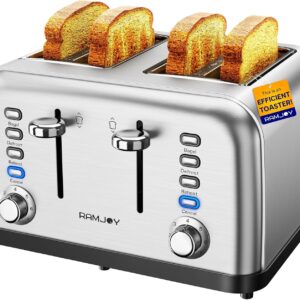 Toaster 4 Slice, Dual Independent C...