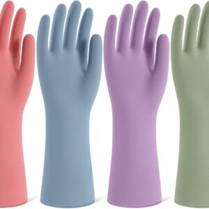 Rubber Cleaning Gloves for Dishwash...