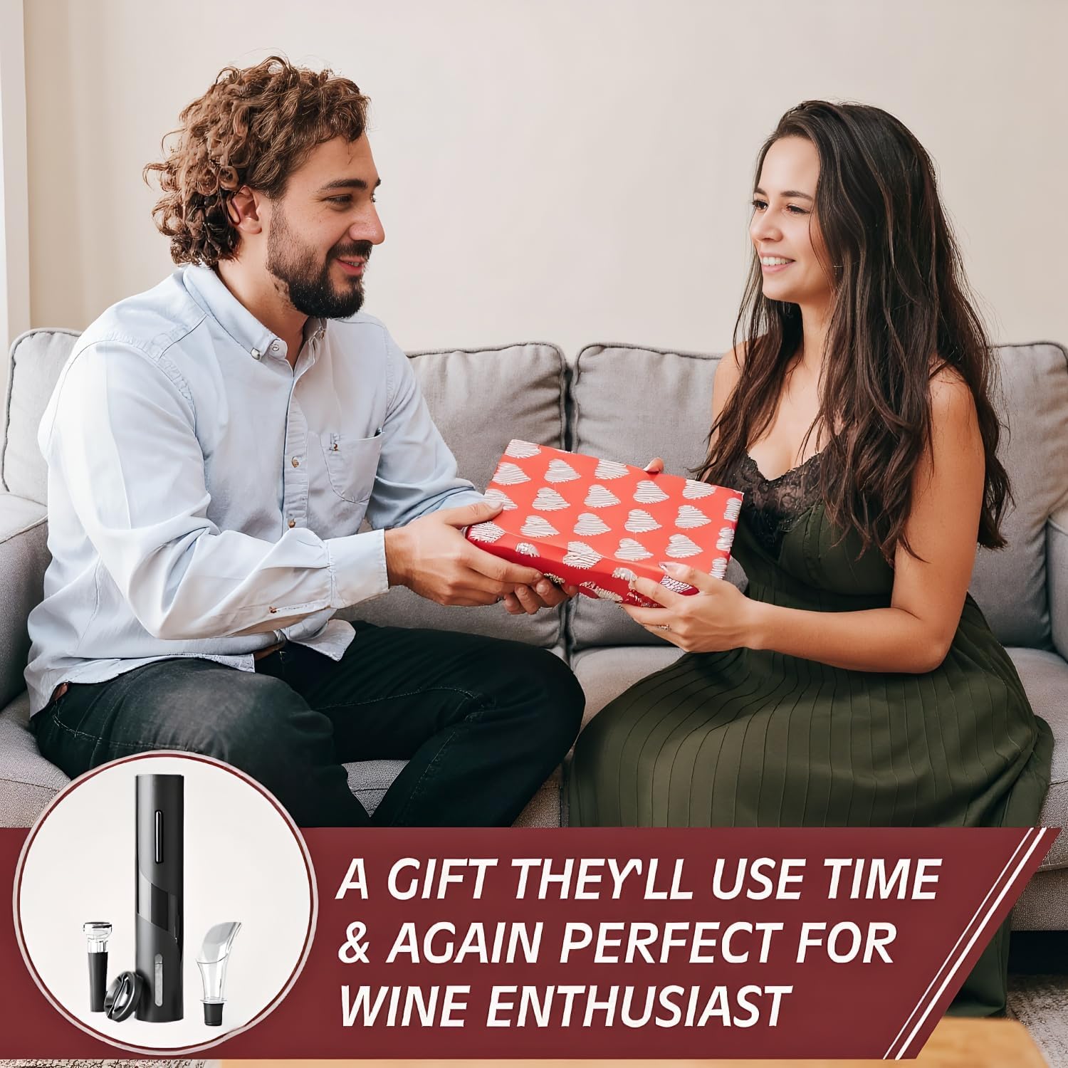 PEIPU Electric Wine Bottle Opener, 4 Pack Battery Operated, Easy to Use, Perfect for Home, Restaurants & Travel, Wine Lovers & Host - Image 3