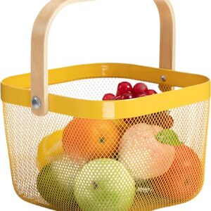 Metal Mesh Steel Basket, Storage Or...