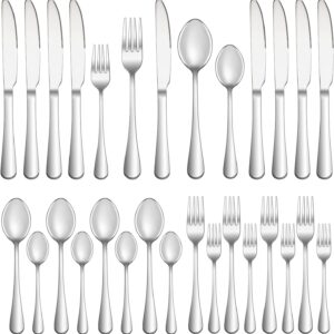 20 Piece Silverware Set Service for...