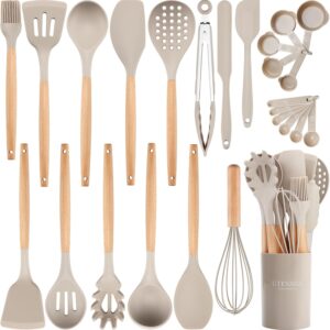 26 Pcs Silicone Cooking Utensils Se...