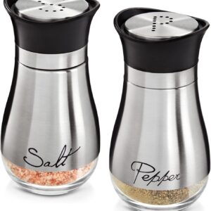 Stainless Steel Salt and Pepper Sha...
