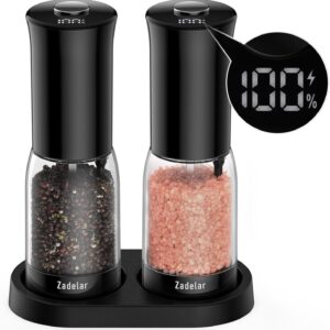 Electric Salt and Pepper Grinder Se...