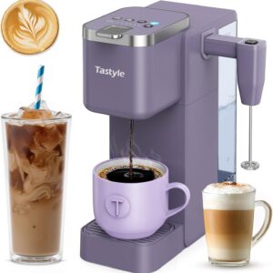 Single Serve Coffee Maker with Buil...