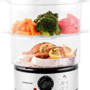 OVENTE 2-Tier Electric Food Steamer...