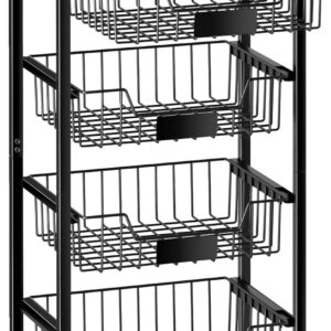 Fruit Basket, 5-Tier Utility Kitche...