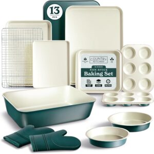 Country Kitchen Nonstick Stackable ...