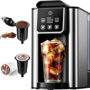 Hot & Iced Coffee Maker with B...
