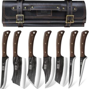 HOSHANHO Butcher Knife Set, Hand Fo...