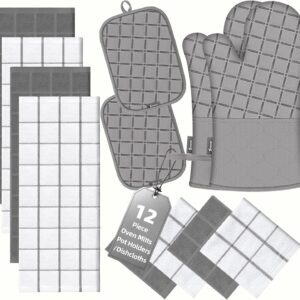Oven Mitts Kitchen Towels and Dishc...