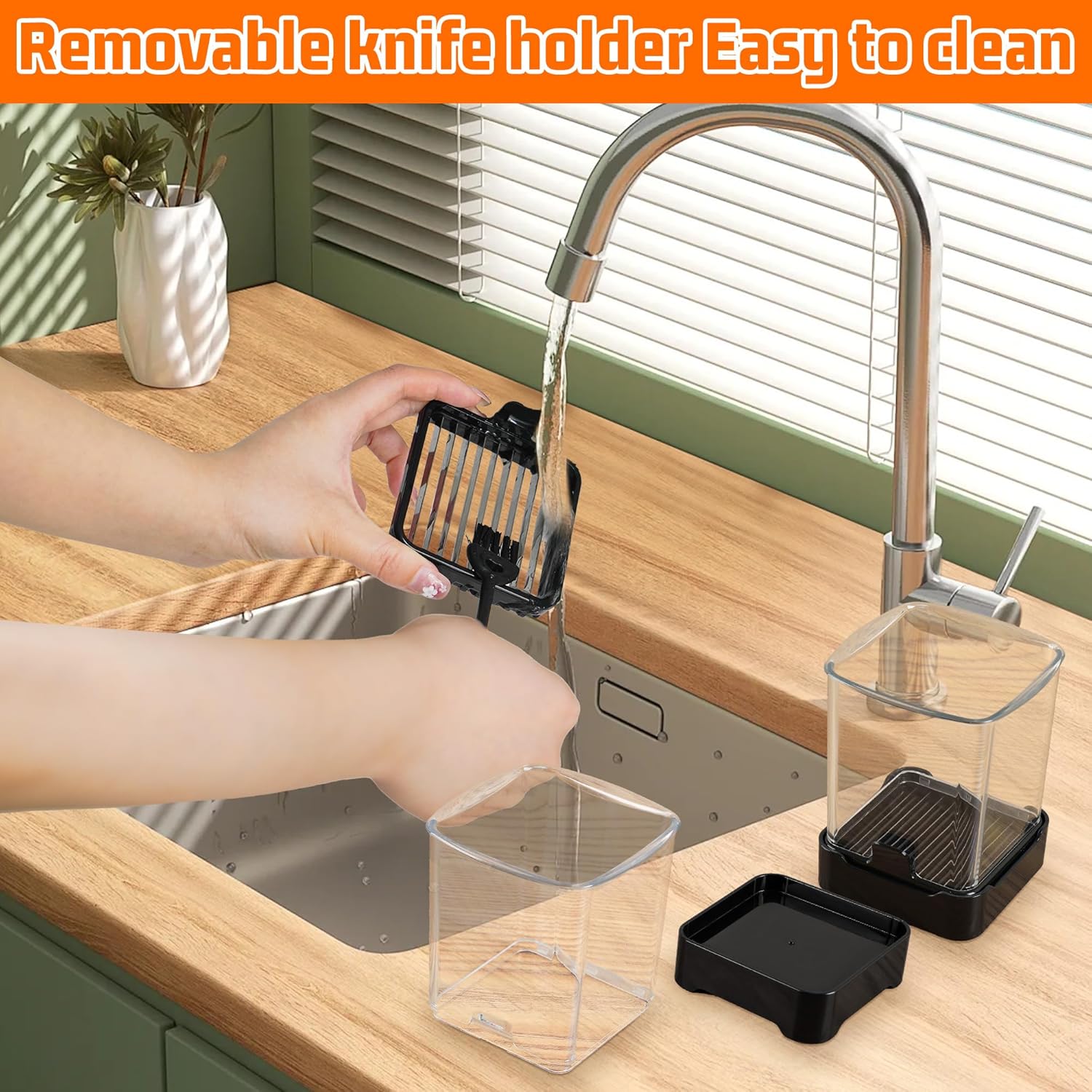 Fruit Slicer Cup for Strawberry, Banana, Hard-Boiled Egg - Detachable Cutter with Push Plate - Rapid & Safe Slicing Kitchen Gadget for Quick Meal Prep (Black) - Image 6