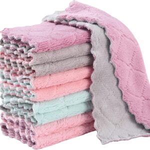 10Pack Kitchen Cloth Dish Towels,Su...