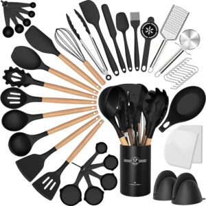 Silicone Cooking Utensils Set, 43Pc...