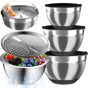 Mixing Bowls with Airtight Lids, St...