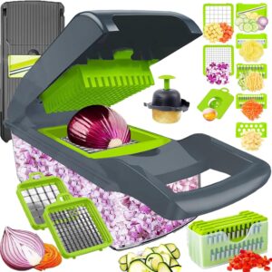 Vegetable Chopper Dicer with Contai...
