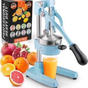 Zulay Kitchen Cast-Iron Orange Juic...