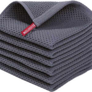 Homaxy 100% Cotton Waffle Weave Kit...