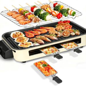 Electric Indoor Grill 1500W, YOHAWJ...