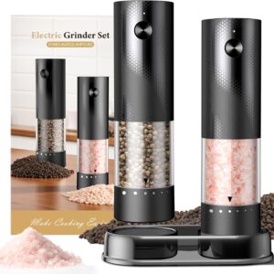 Electric Salt and Pepper Grinder Se...