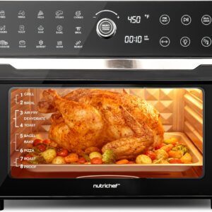 NutriChef 32 Quart Air Fryer &...