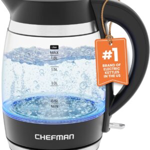 Chefman Electric Kettle, 1.8L 1500W...